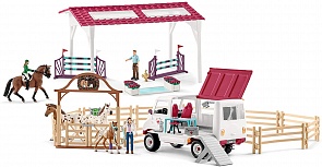 Игровой набор - Проверка перед большим конным турниром, lmtd (Schleich, 72140) Игровой набор - Проверка перед большим конным турниром, lmtd (Schleich, 72140)